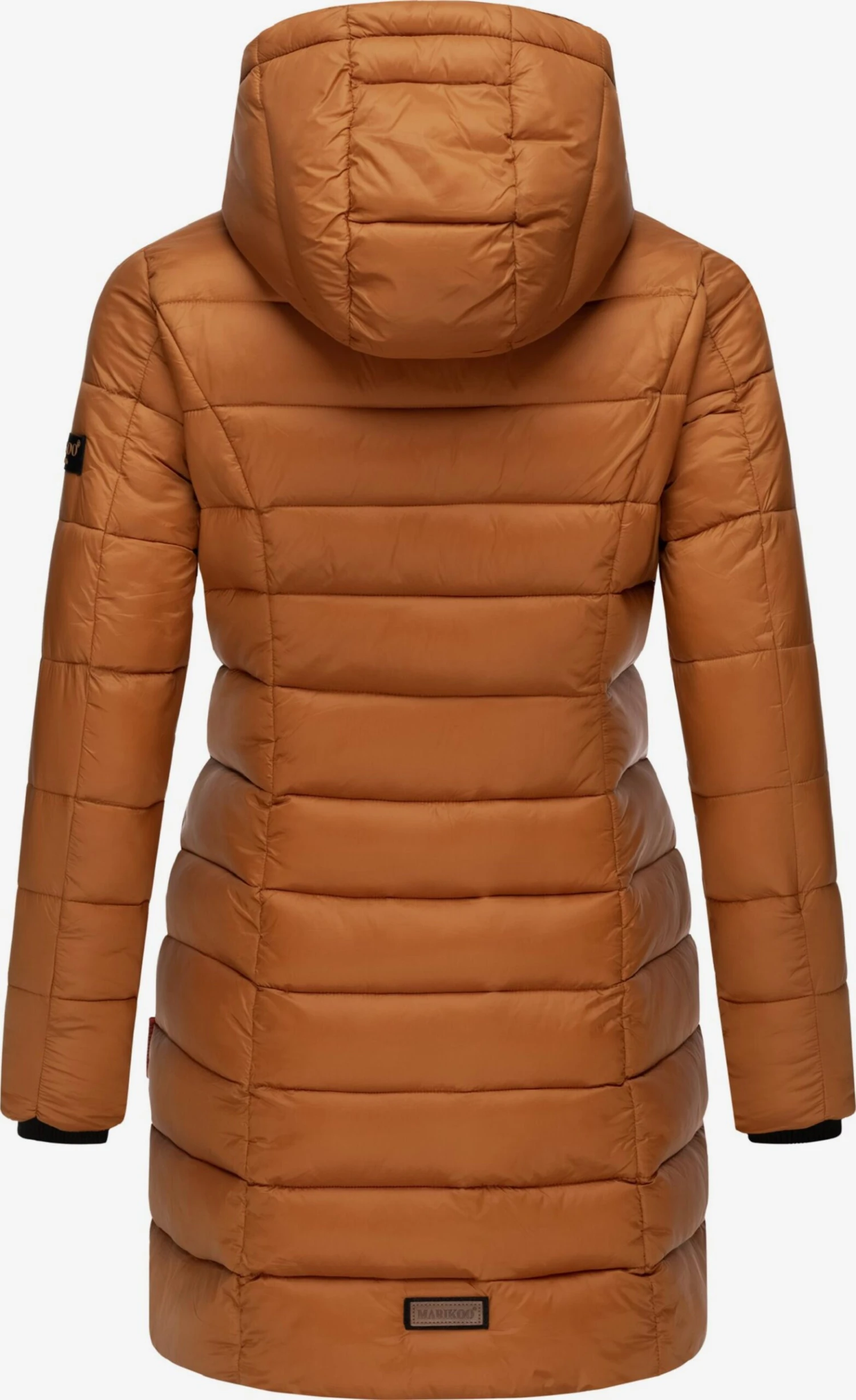 Marikoo Korte Mantels Wintermantel Abendsternchen Dames Lichtbruin 3 Marikoo Korte Mantels Wintermantel Abendsternchen Dames Lichtbruin - Afbeelding 3