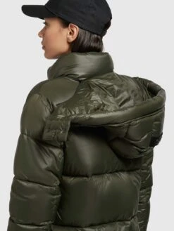 Khujo Winterjassen Winterjas Valona Dames Donkergroen -Kledingverkoopwinkel 02da92b311acdb10c6a85d3fc28227b8