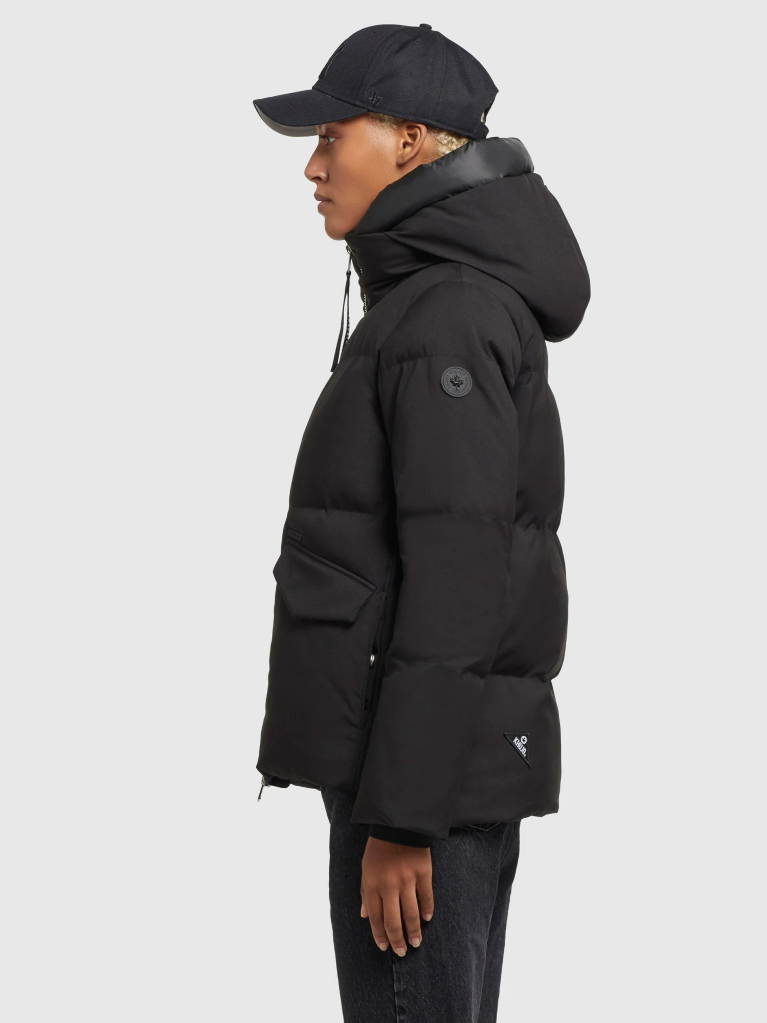 Khujo Winterjassen Winterjas Japura 2 Dames Zwart 5 Khujo Winterjassen Winterjas Japura 2 Dames Zwart - Afbeelding 5