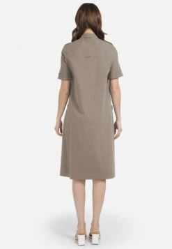 HELMIDGE Midi Jurken Jurk Dames Beige -Kledingverkoopwinkel 08f7152168dd6748555d4da8cf50b415
