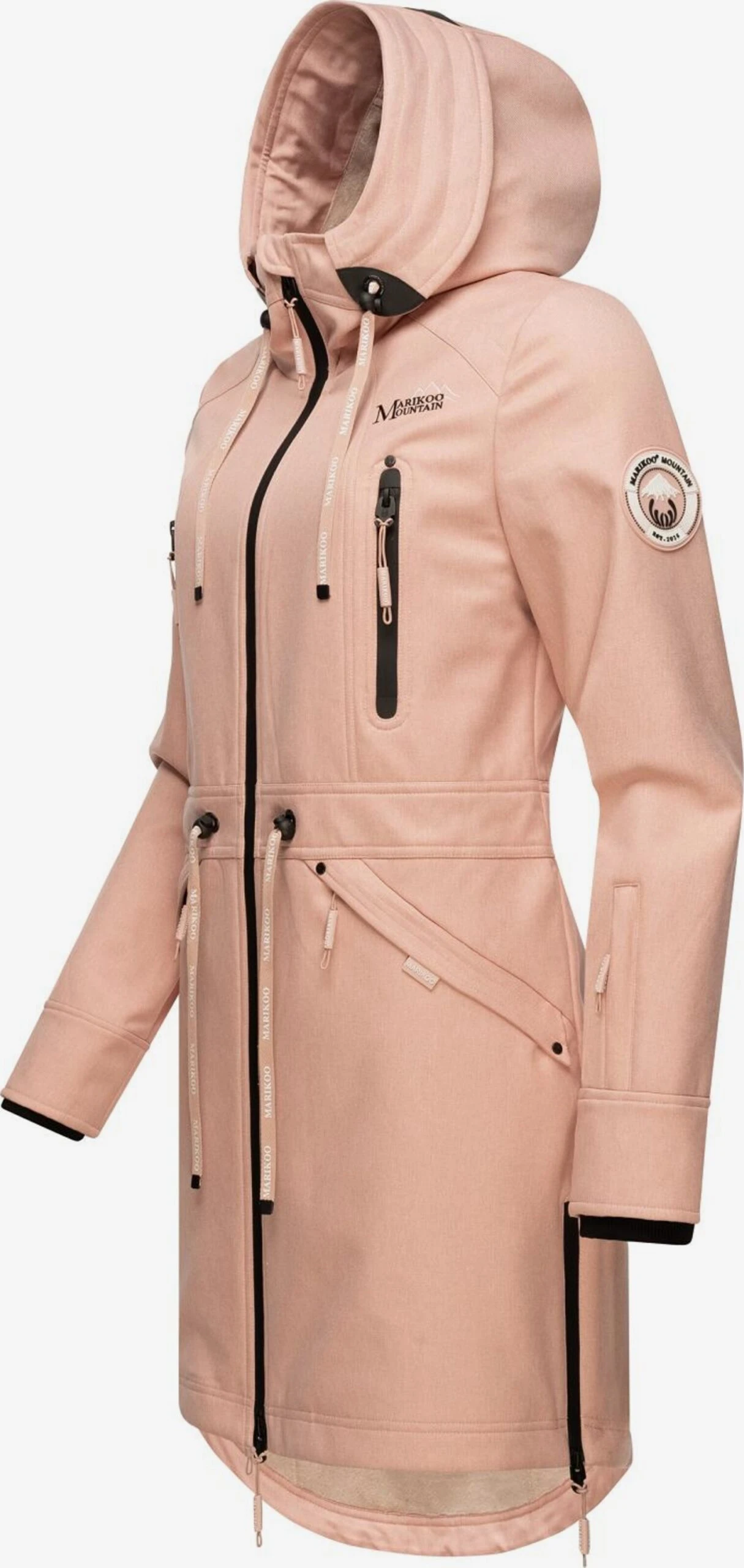 Marikoo Parkas Tussenparka Dames Rosa 2 Marikoo Parkas Tussenparka Dames Rosa - Afbeelding 2