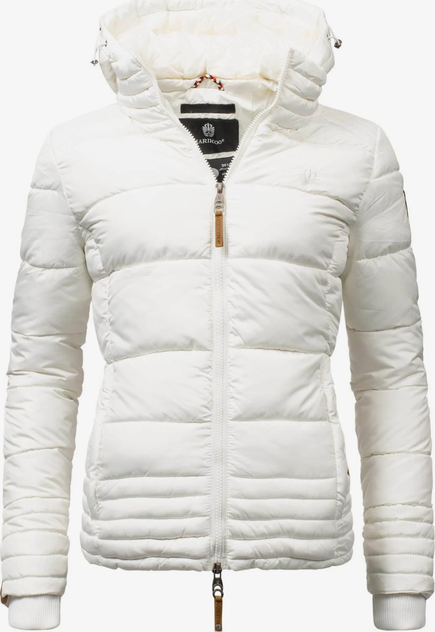 Marikoo Winterjassen Winterjas Sole Dames Wit 2 Marikoo Winterjassen Winterjas Sole Dames Wit - Afbeelding 2