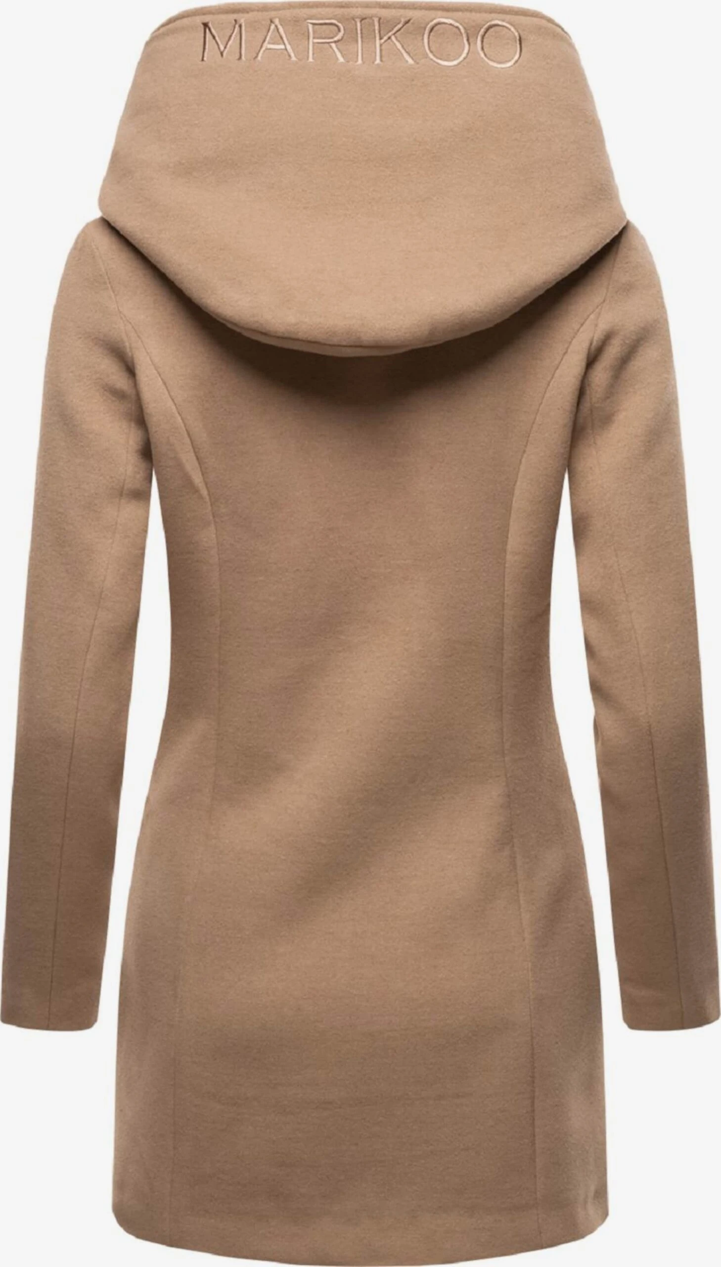 Marikoo Wintermantels Wintermantel Maikoo Dames Greige 3 Marikoo Wintermantels Wintermantel Maikoo Dames Greige - Afbeelding 3