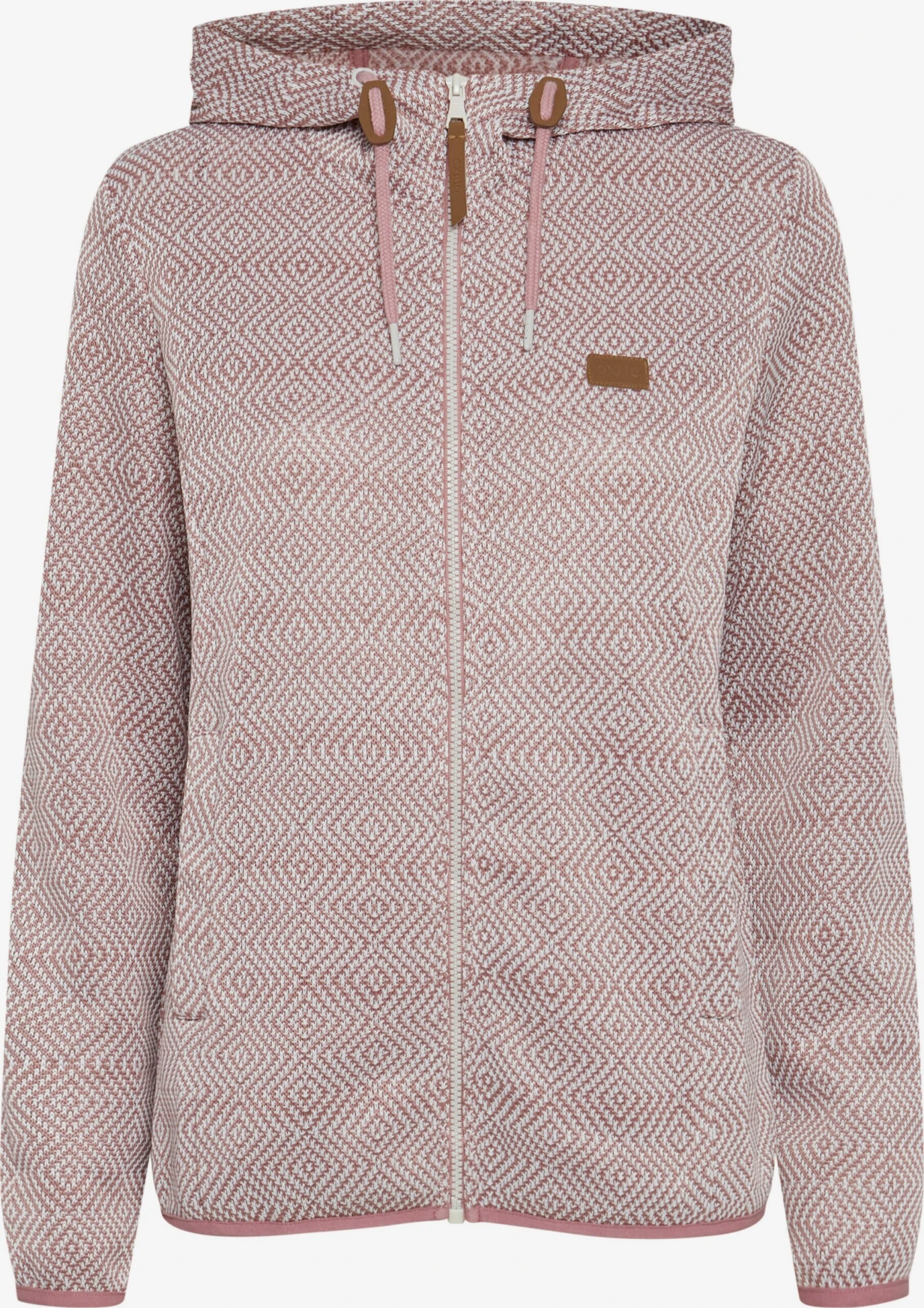 OXMO Outdoor Jassen Fleece Jas Pebbles Dames Roze 1 OXMO Outdoor Jassen Fleece Jas Pebbles Dames Roze