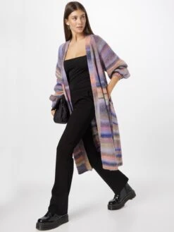 Vesten Gebreid Vest Kin Dames Lila -Kledingverkoopwinkel 129a46ad3766f327a07f96004df1b38b