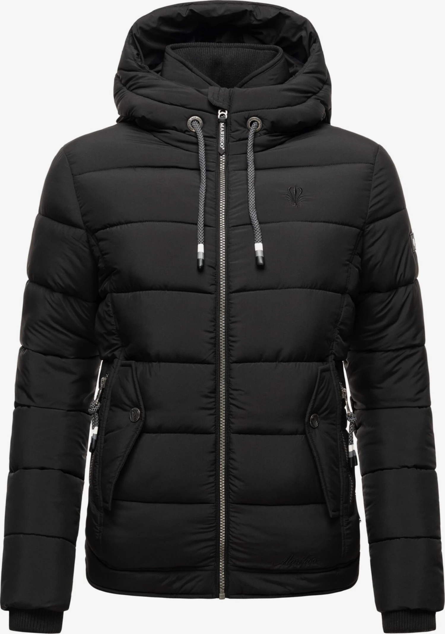Marikoo Winterjassen Winterjas Taisaa Dames Zwart 4 Marikoo Winterjassen Winterjas Taisaa Dames Zwart - Afbeelding 4