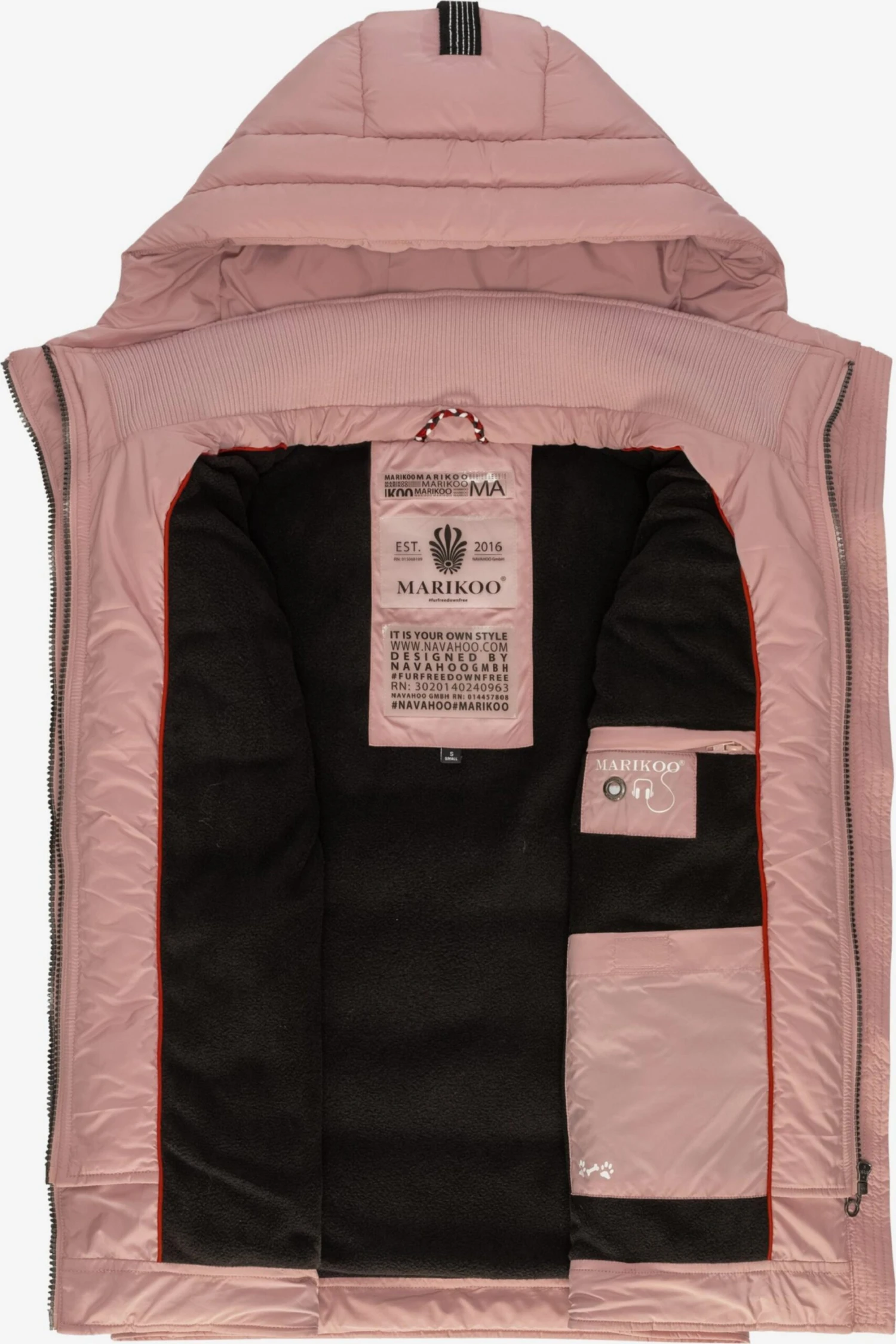 Marikoo Bodywarmers Bodywarmer Taisaa Dames Rosa 5 Marikoo Bodywarmers Bodywarmer Taisaa Dames Rosa - Afbeelding 5