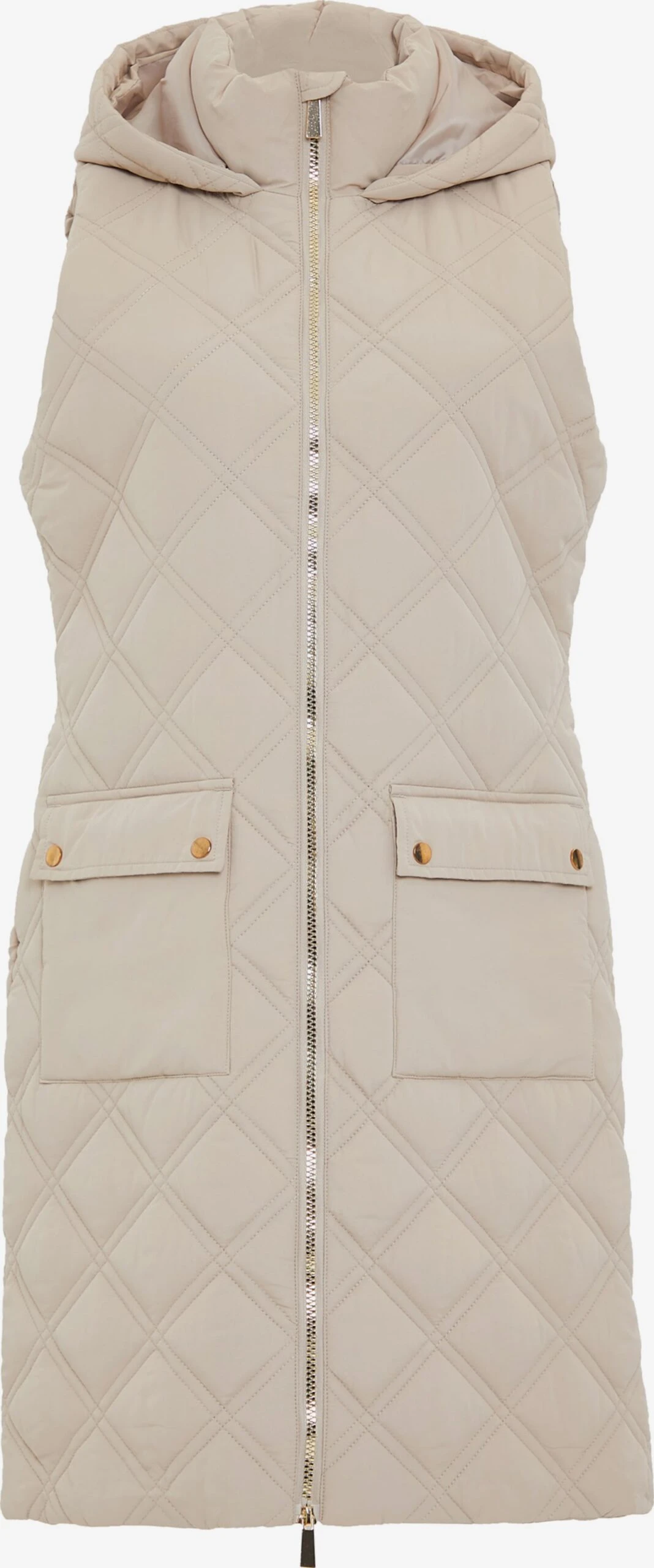 Threadbare Bodywarmers Bodywarmer Maggie Dames Taupe 1 Threadbare Bodywarmers Bodywarmer Maggie Dames Taupe