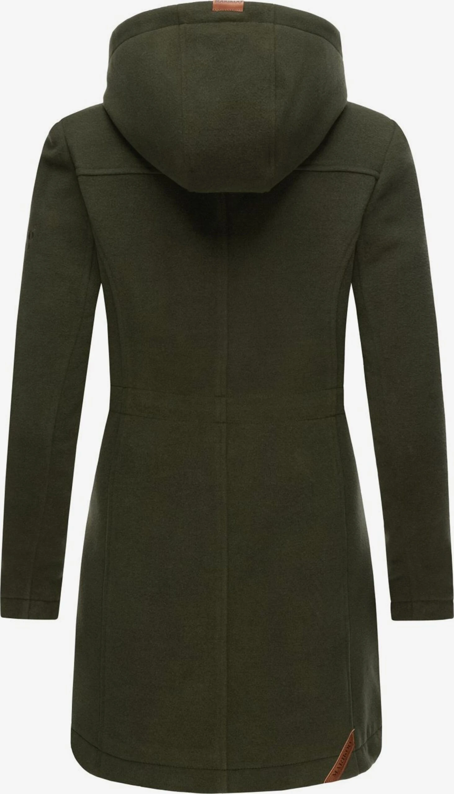 Marikoo Wintermantels Wintermantel Dames Donkergroen 3 Marikoo Wintermantels Wintermantel Dames Donkergroen - Afbeelding 3