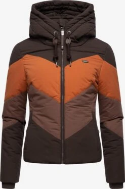 Ragwear Outdoor Jassen Functionele Jas Novva Dames Bruin / Donkerbruin