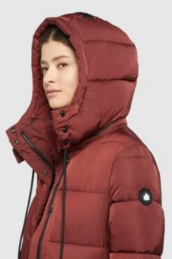 Khujo Wintermantels Wintermantel HAZELLE Dames Roestrood 14 Khujo Wintermantels Wintermantel HAZELLE Dames Roestrood -Kledingverkoopwinkel 17fd68fed07b23dc019b15767fadc8eb