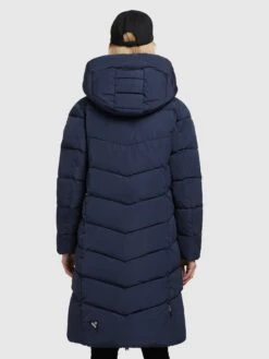 Khujo Tussenmantels Tussenmantel Klayd Dames Donkerblauw -Kledingverkoopwinkel 18477ff816dbd6095c6210016cdeb49a