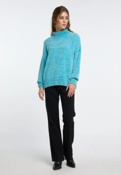 IZIA Fijngebreide Truien Trui Gaya Dames Blauw 8 IZIA Fijngebreide Truien Trui Gaya Dames Blauw -Kledingverkoopwinkel 19cd5b8b565c94b8ea3796cabda45695