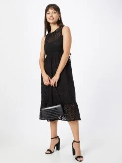 Midi Jurken Jurk Dames Zwart -Kledingverkoopwinkel 1b5e60ca4029c8fe5a8c38941fb501f0