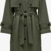 ONLY Trenchcoats Tussenmantel Dames Groen