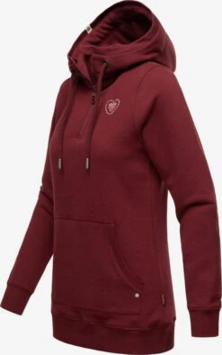 Navahoo Hoodies Sweatshirt Zauberelfe Dames Bordeaux -Kledingverkoopwinkel 1d9523402ee9ee69bf1cd2f260926b40