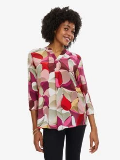 CARTOON Blouses Met Korte Mouw Blouse Dames Fuchsia -Kledingverkoopwinkel 1da0953854c5540a21de25bccc38e64d