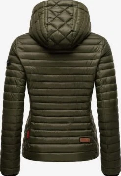 Marikoo Tussenjassen Tussenjas Samtpfote Dames Olijfgroen 5 Marikoo Tussenjassen Tussenjas Samtpfote Dames Olijfgroen -Kledingverkoopwinkel 1edb0508ceb1523f9d2506e4eda93dee