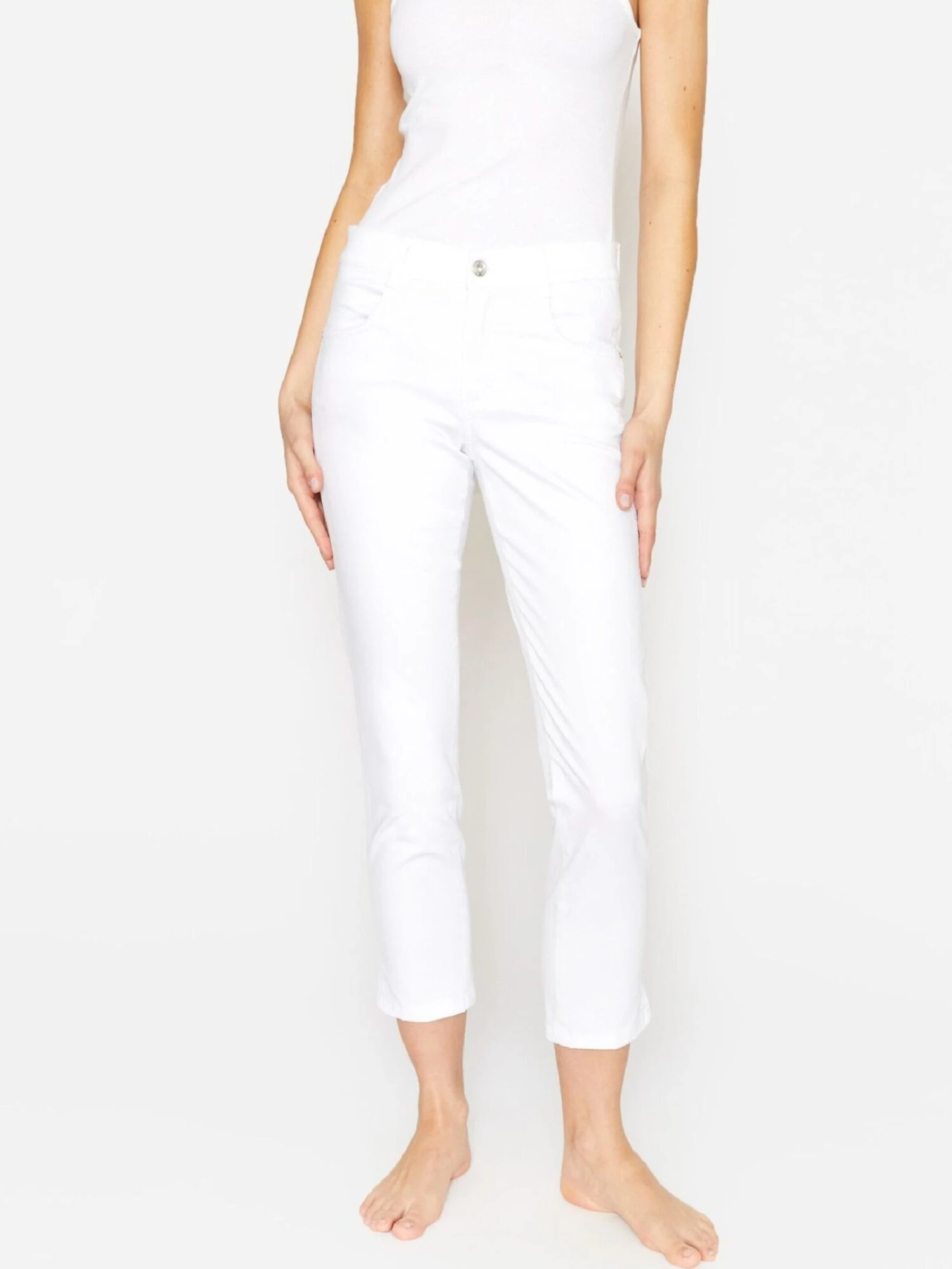 Angels Jeans Slimfit Jeans Cici Dames Wit 3 Angels Jeans Slimfit Jeans Cici Dames Wit - Afbeelding 3