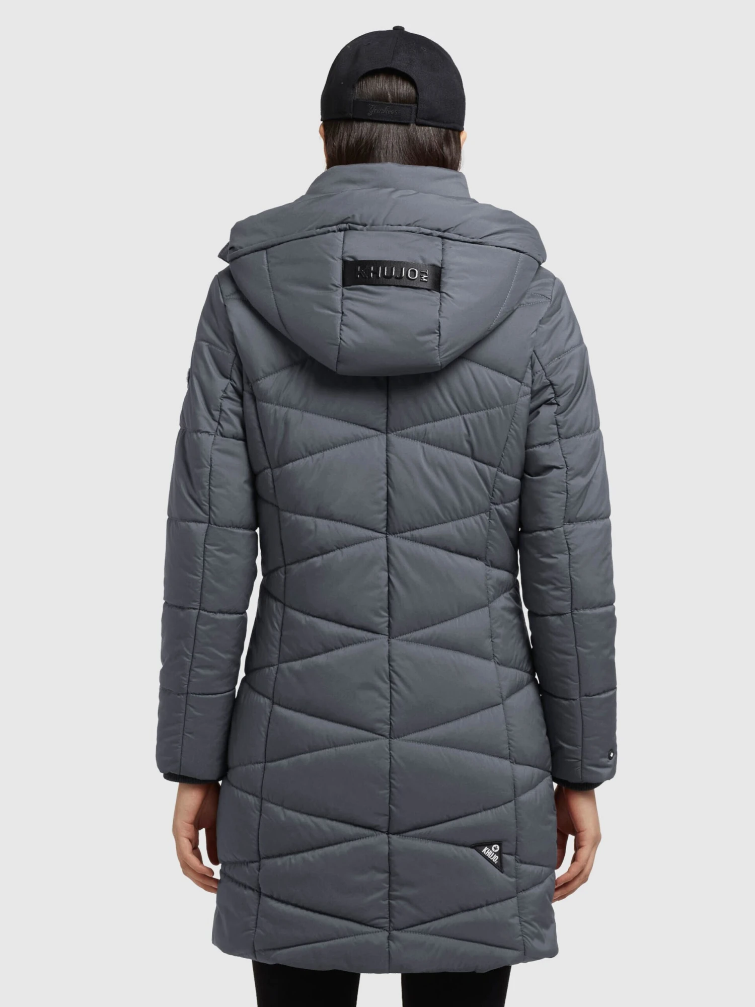 Khujo Tussenmantels Tussenmantel Fitt Light Dames Donkergrijs 4 Khujo Tussenmantels Tussenmantel Fitt Light Dames Donkergrijs - Afbeelding 4