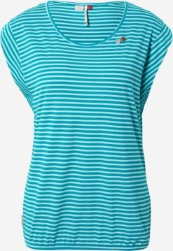 Ragwear T-shirts Shirt TULSA Dames Lichtblauw