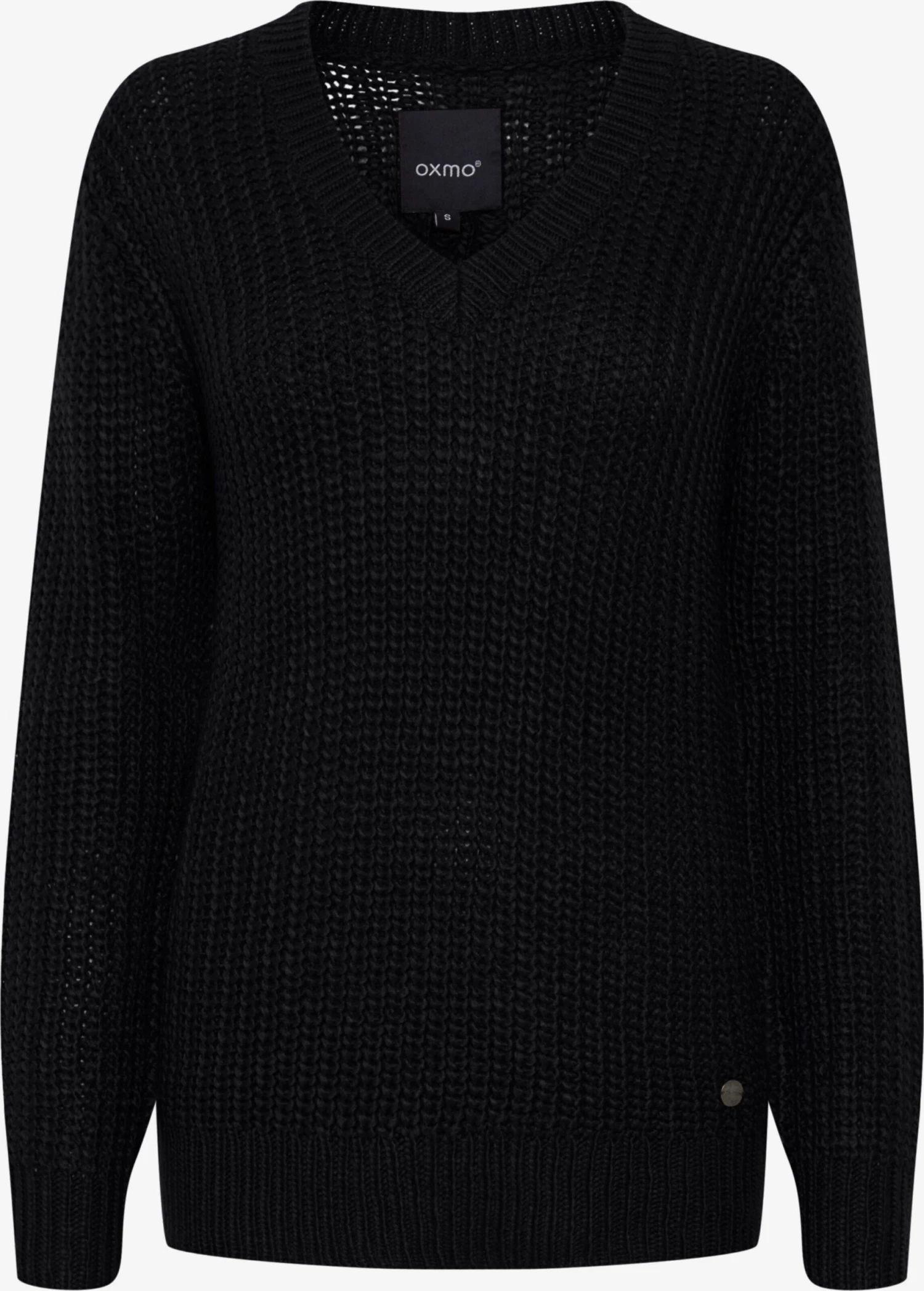 OXMO Basic Truien Trui Lavea Dames Zwart 1 OXMO Basic Truien Trui Lavea Dames Zwart