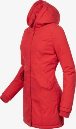 Marikoo Parkas Winterparka Karmaa Dames Rood -Kledingverkoopwinkel 25afd4b85b339eaffe7cc4d323391f09