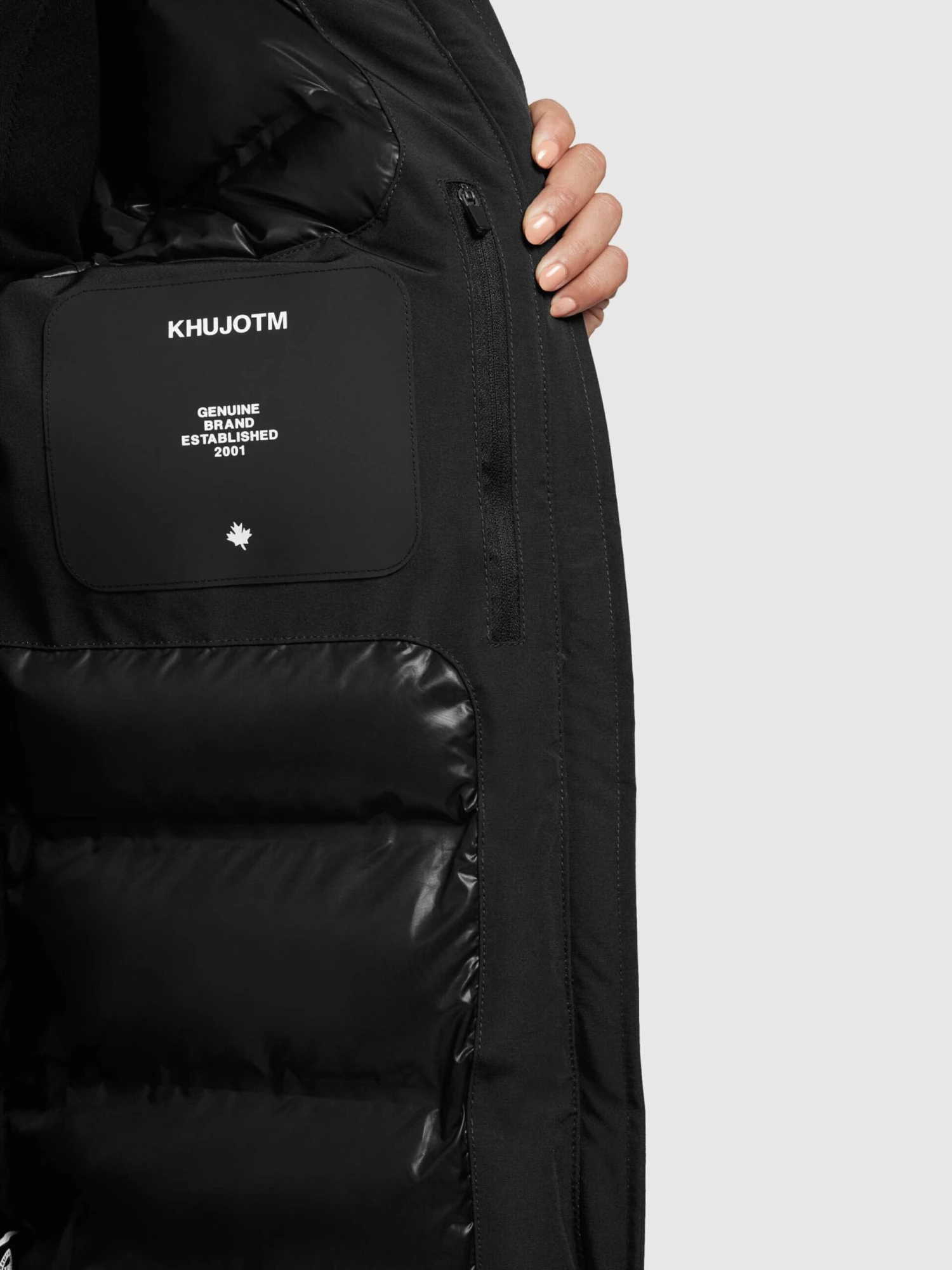 Khujo Winterjassen Winterjas Viona 3 Dames Zwart 8 Khujo Winterjassen Winterjas Viona 3 Dames Zwart - Afbeelding 8