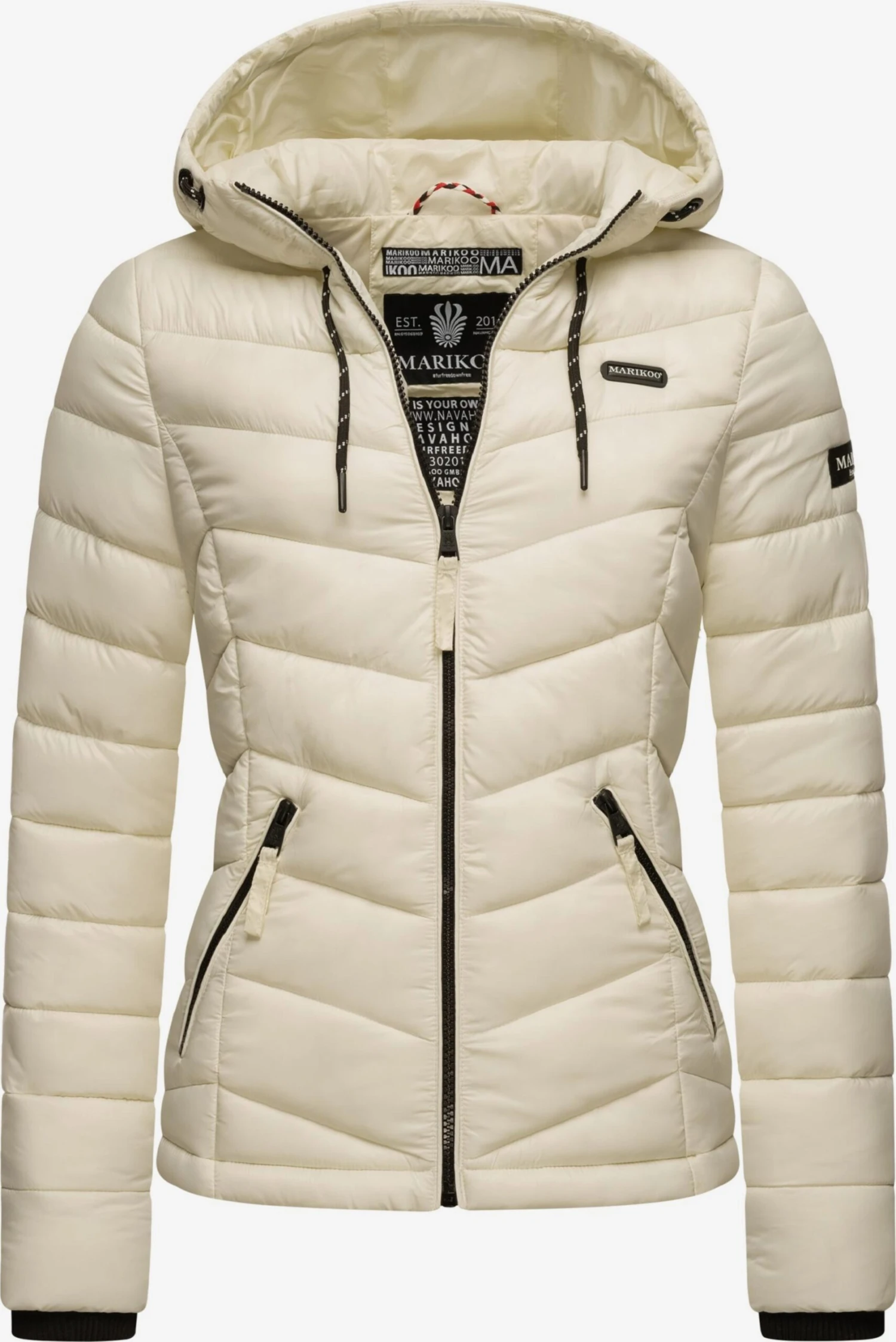 Marikoo Tussenjassen Tussenjas Kuala Dames Lichtbeige 1 Marikoo Tussenjassen Tussenjas Kuala Dames Lichtbeige