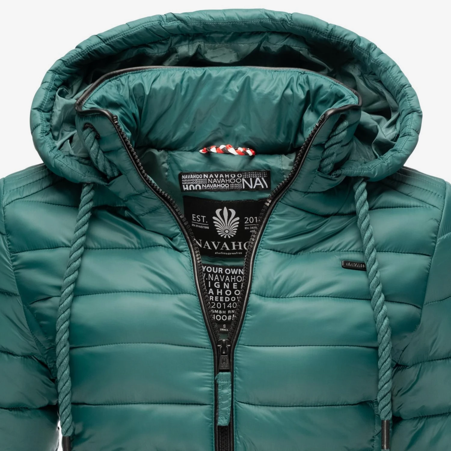 Navahoo Tussenjassen Tussenjas Lulana Dames Groen 8 Navahoo Tussenjassen Tussenjas Lulana Dames Groen - Afbeelding 8