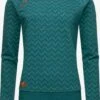 Ragwear Sweatshirts Sweatshirt Daria Dames Groen