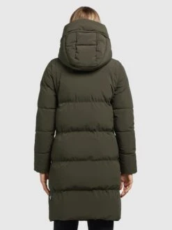 Khujo Tussenmantels Tussenmantel Namita Dames Donkergroen -Kledingverkoopwinkel 2d8c74b919114b856b469294c11768d5