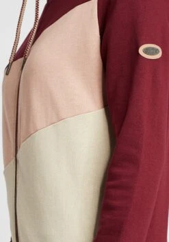 OXMO Sweatvesten Sweatvest Aggi Dames Rood -Kledingverkoopwinkel 301bf4009e12f330af126484abab3a49