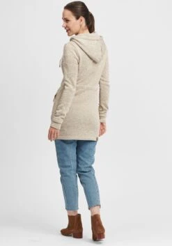 OXMO Sweatvesten Sweatvest Thora Dames Sand 9 OXMO Sweatvesten Sweatvest Thora Dames Sand -Kledingverkoopwinkel 302311261226d43411f6648bea6d8d69