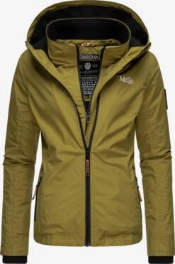 Marikoo Outdoor Jassen Functionele Jas Erdbeere Dames Olijfgroen