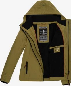 Marikoo Outdoor Jassen Functionele Jas Erdbeere Dames Olijfgroen -Kledingverkoopwinkel 365675264b648bfbdca7aadee54ae28c