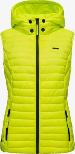 Marikoo Bodywarmers Bodywarmer Dames Limoen -Kledingverkoopwinkel 39018458180bfbf23135dc7039c94f14