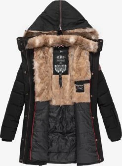 Marikoo Korte Mantels Wintermantel Dames Zwart 11 Marikoo Korte Mantels Wintermantel Dames Zwart -Kledingverkoopwinkel 3a76ff19317d13bcd2d1c68b52375d7d