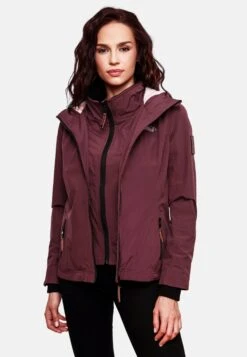 Marikoo Outdoor Jassen Functionele Jas Erdbeere Dames Wijnrood 15 Marikoo Outdoor Jassen Functionele Jas Erdbeere Dames Wijnrood -Kledingverkoopwinkel 3b32764306740e3ea2aa5c75f4439525