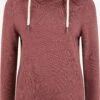 OXMO Hoodies Sweatshirt Vicky Hood Dames Rood / Bordeaux