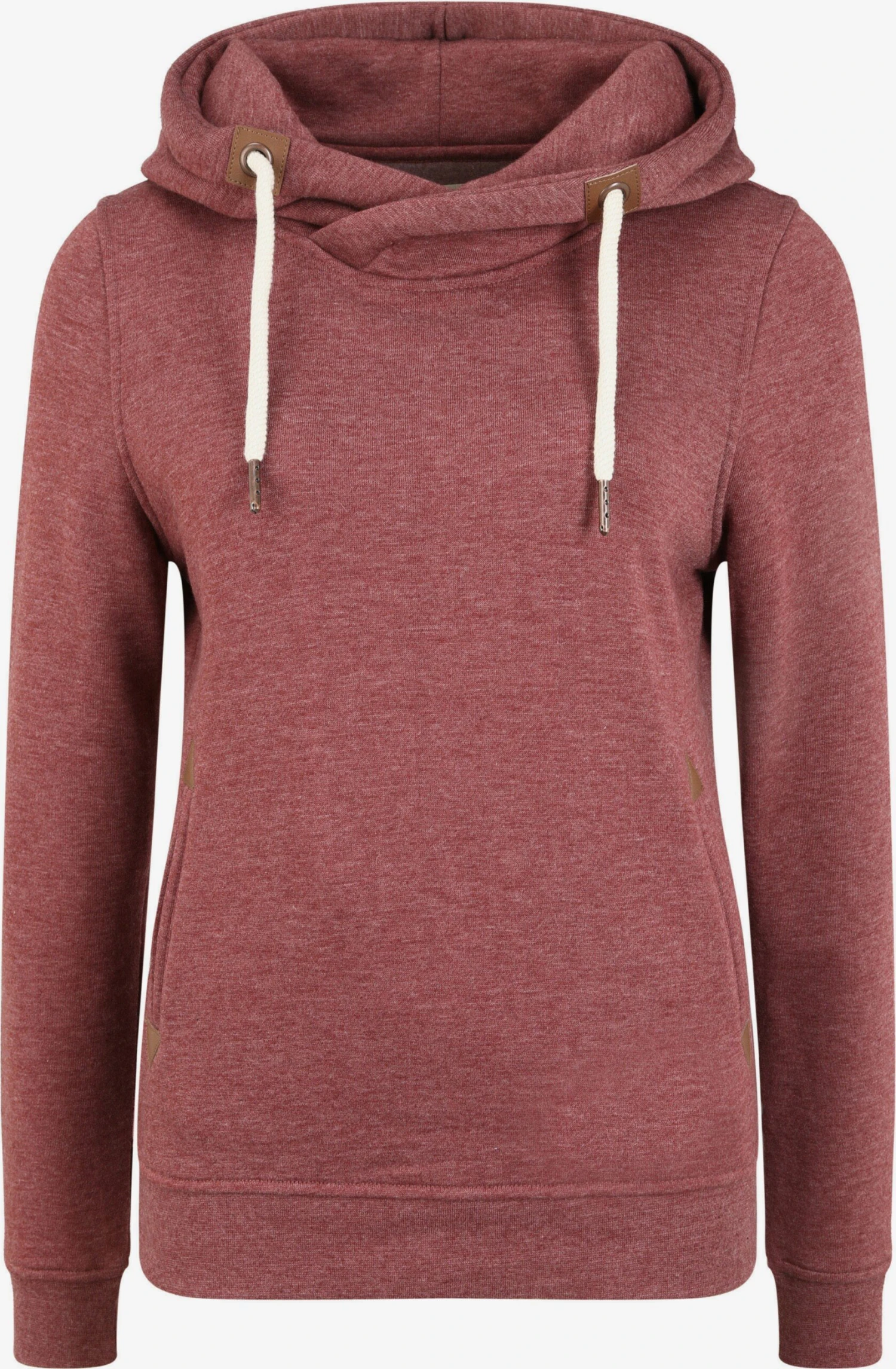 OXMO Hoodies Sweatshirt Vicky Hood Dames Rood / Bordeaux 1 OXMO Hoodies Sweatshirt Vicky Hood Dames Rood / Bordeaux