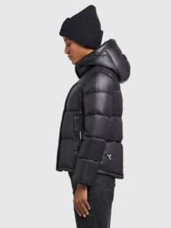 Khujo Winterjassen Winterjas Valona Dames Zwart -Kledingverkoopwinkel 4042d98331f6fd8da1662ecb0f3cce44