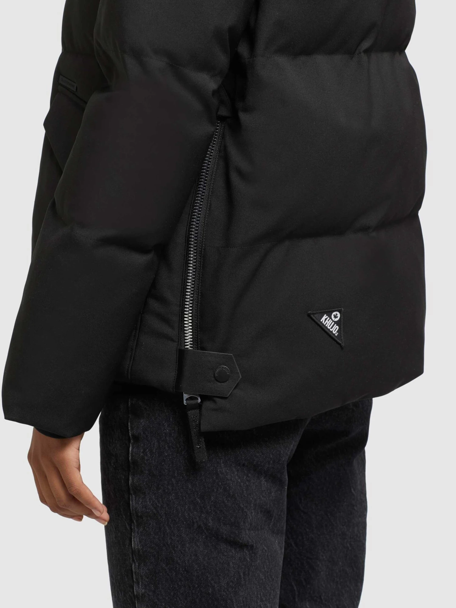 Khujo Winterjassen Winterjas Japura 2 Dames Zwart 8 Khujo Winterjassen Winterjas Japura 2 Dames Zwart - Afbeelding 8