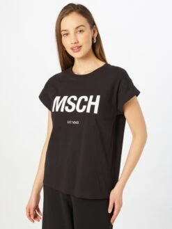 MOSS COPENHAGEN T-shirts Shirt Alva Dames Zwart 7 MOSS COPENHAGEN T-shirts Shirt Alva Dames Zwart -Kledingverkoopwinkel 419be47110351996ec38c7be3dd15dd5