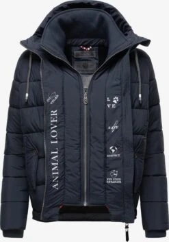 Marikoo Winterjassen Winterjas Taisaa Dames Navy -Kledingverkoopwinkel 45ae20bddc66e3f42825b29256b23c4e
