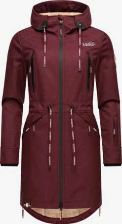 Marikoo Parkas Tussenparka Dames Bordeaux