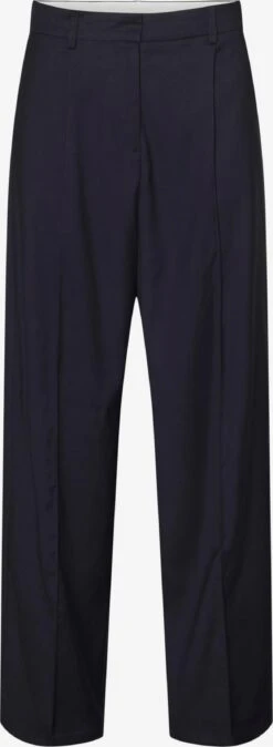 Vero Moda Bandplooibroeken Regular Bandplooibroek MIRALEA Dames Navy