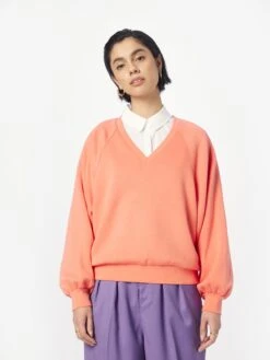 MOSS COPENHAGEN Sweatshirts Sweatshirt Nelina Dames Roze -Kledingverkoopwinkel 4938436e59e95731dc52acd5728e94be