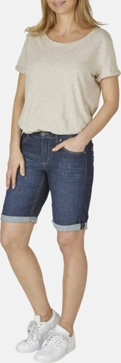 Angels Denim Shorts Regular Jeans Dames Indigo -Kledingverkoopwinkel 54150c54816d36c56e78bf723153ea05