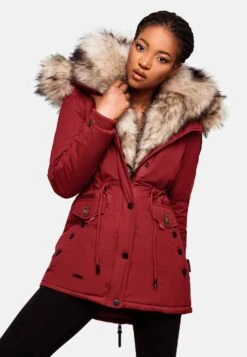 Navahoo Parkas Winterparka Sweety Dames Rood -Kledingverkoopwinkel 56dc343f6e1382e5099bdeebfb7d72f8